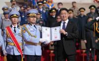National Defense University Awarded 'Hero of Mongolia' Title