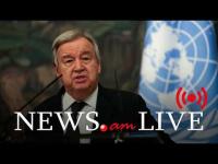 UN Secretary General Antonio Guterres holds press conference in Yerevan ahead of COP17