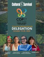 Cultural Survival Is Headed to CBD COP17!