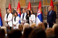 Employment contracts presented to the 100 top medical graduates and 380 top medical technicians PHOTO/VIDEO