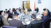 Minister Osman Saleh briefs members of Diplomatic Community