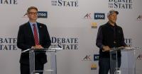 Begich and Hill spar over affordability, healthcare and each other’s records in Debate for the State