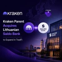 Kraken Parent Acquires Lithuanian Saldo Bank To Expand In Tradfi