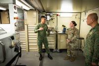 Singapore Army Logistics Training Institute visits CASCOM