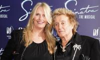 Sir Rod Stewart, 81, and wife Penny Lancaster, 55, enjoy Sinatra The Musical gala night after he announced his retirement from the stage
