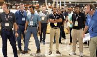 Wellborn Cabinet welcomes the Kitchen Cabinet Manufacturers Association for Ashland Plant Tour