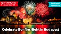 Invitation: Xpat Charity Party - Bonfire Night Celebration in Budapest, 5 November