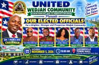 Wedjah Community To Celebrate Elected Officials, Renew Call For Unity, Development