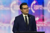 Lawsuit by 2 women accuses ex-Florida Rep. Matt Gaetz of sex trafficking