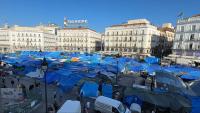 Tears, hugs and continued fight for housing: Madrid's Puerta del Sol after two weeks