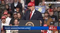 Trump campaigns in Montana and Arizona as inflation concerns weigh on midterm elections