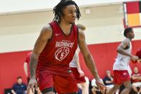 Jeremiah Wilkinson's importance to Arkansas basketball a topic at SEC Media Days