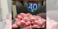 Texas man charged after 43 pounds of meth found in suitcase