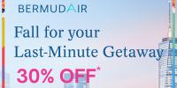 BermudAir Offers 30% Off Select Fall Fares