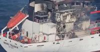 Seven sailors missing after drones hit a second ship near Romania in less than 24 hours
