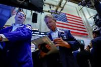 Global tech rout loses steam