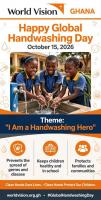 World Vision Ghana joins calls for universal access to handwashing facilitie