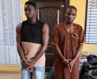 Police arrest two suspects over alleged illegal firearms, cannabis offences