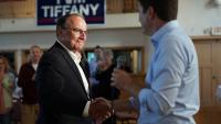 Tom Tiffany keeps his distance from Trump in campaign for Wisconsin governor