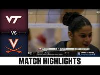 Virginia Tech vs. Virginia Match Highlights | 2026 ACC Volleyball