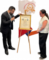 Armenian Bar Association Presents Hrant Dink Freedom Award to Dr. Edita Gzoyan for Courageous