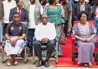Malawi VP Ansah offers support to cancer patients on hospital visit