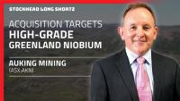 Long Shortz with AuKing Mining: Greenland acquisition brings high-grade niobium potential