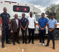 Groot Aub clinic gets permanent ambulance