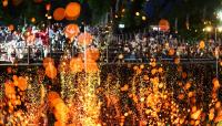 Haman fireworks, Jinju lanterns put South Gyeongsang festivals on global tourism map