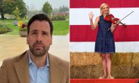 Iowa Democrat Josh Turek won't utter Trump's name but takes sly jab at Ashley Hinson's biggest asset: 'She plays the fiddle well'