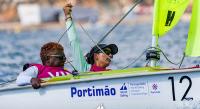 Visually impaired sailor leads SVG to top 10 finish in Portugal