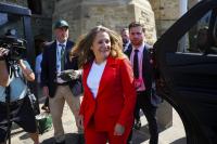 Canada must diversify trade away from the U.S. for security reasons: Freeland