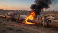 Explosion Hits Syrian Gas Pipeline as Authorities Investigate Cause