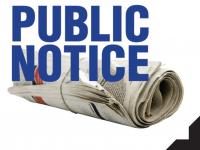 Legal Notices for October 15, 2026