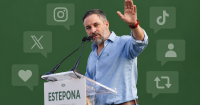 The most viral politician of the day | Abascal dominates social media with immigration, pensions, and the riots in France