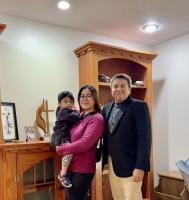 Erie United Methodist Church Welcomes Ceballos Family to Congregation
