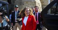 Canada must diversify trade away from the U.S. for security reasons: Freeland