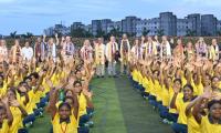 US Senator, Mayors Visit KIIT, KISS; 10 Honoured With Lifetime Achievement Awards
