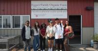 Organic farming, cutting-edge agriculture technology