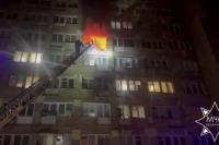 Overnight, a dormitory on Pushkin Avenue in Minsk was severely burned