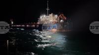 Operation to Tow Drone-Damaged Ship CHELSEA-3 to Burgas Suspended Due to Bad Weather