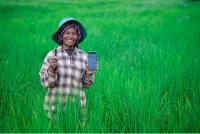Climate-Smart Farmer Spreads Crops Message