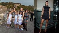 Kim Kardashian gives peeks into China vacation with daughter and nieces