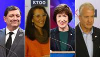 Bitter personal attacks and Trump’s war in Iran highlighted in Senate debates in Alaska and Maine