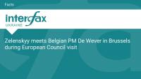Zelenskyy meets Belgian PM De Wever in Brussels during European Council visit