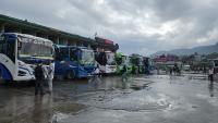 Over 348,000 people leave Kathmandu for Dashain till this morning