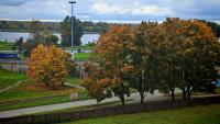 Over the weekend, an anticyclone will bring drier weather and frost