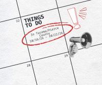 Print Calendar for Weeek of 10/16 – 10/22