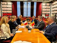 Speaker held talks with counterparts from Italy, France and Türkiye