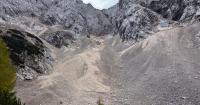 Heat, scarce snow melting away Slovenia's Alpine glaciers. One is still standing